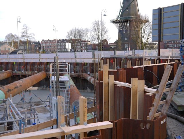 Photo of construction work for the RAIQA